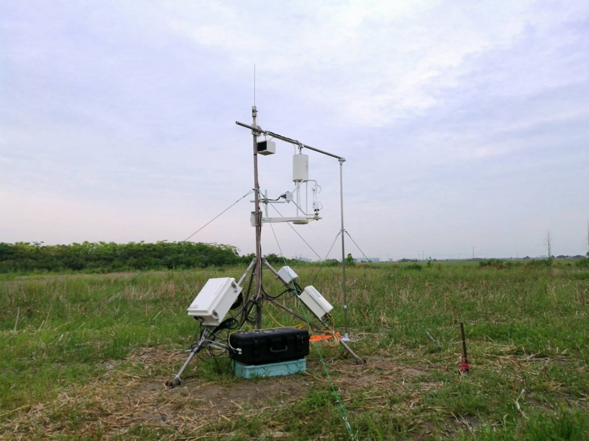 基于HT8700开路式氨分析仪的氨通量观测塔